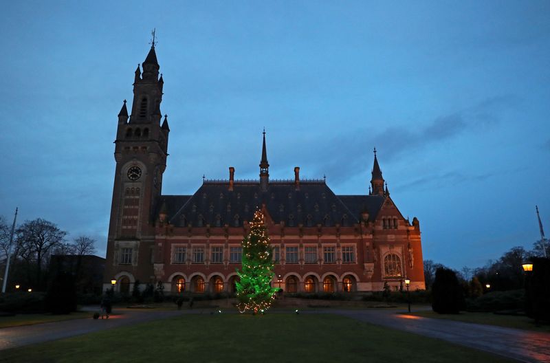 Una vista general de la sede de la Corte Internacional de Justicia (CIJ) en La Haya, Países Bajos (REUTERS/Yves Herman/Archivo)
