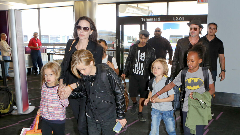 Brad Pitt y Angelina Jolie se separaron tras 12 años juntos (The Grosby Group)