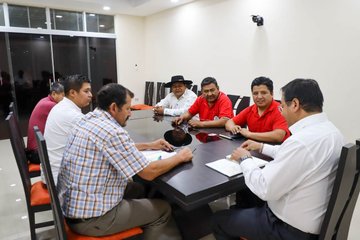Presidente Arce retomó agenda nacional y se reunió con organizaciones sociales en Tarija