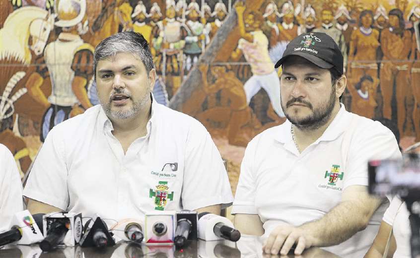Larach y Cochamanidis son los únicos candidatos habilitados a la presidencia y 1ra vicepresidencia del Comité Cívico | El Deber