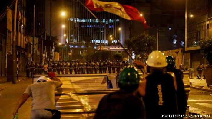 Peru Lima Proteste gegen Regierung