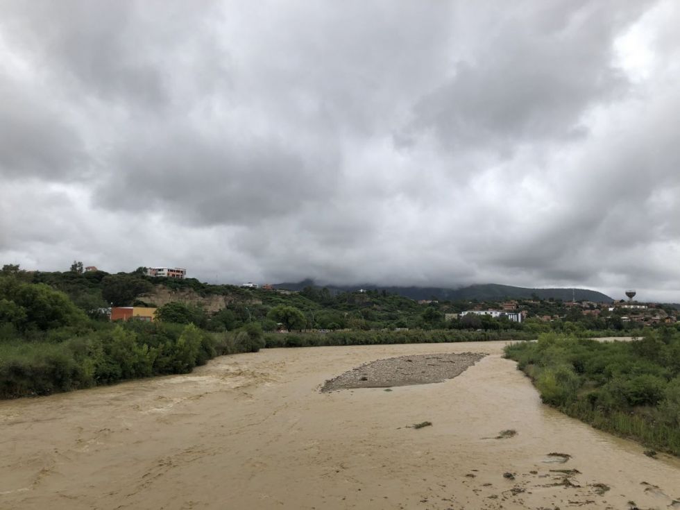 Emiten alerta naranja por posibles desbordes del río Guadalquivir y San Pedro de Sola en Tarija