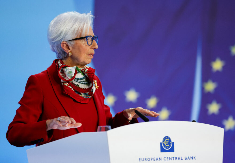 Christine Lagarde, ex titular del FMI y actual presidente del Banco Central Europeo (REUTERS/Heiko Becker)