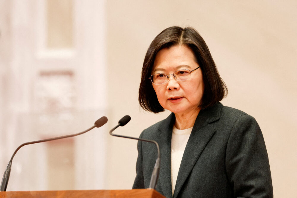 Tsai Ing-wen, presidenta de Taiwán (Reuters)