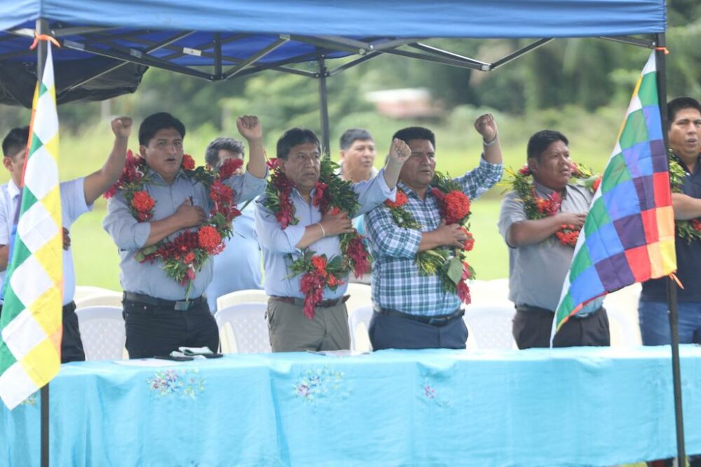 Choquehuanca pide a organizaciones sociales elegir lideres comprometidos, “no impuestos desde arriba”