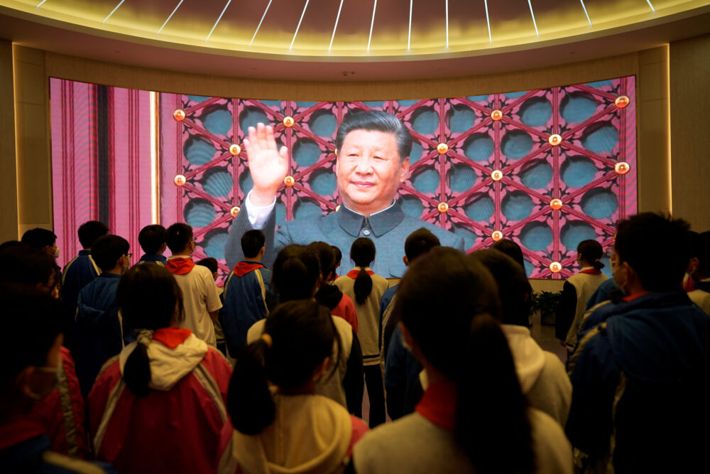 Xi Jinping, el todopoderoso líder del régimen de Beijing (REUTERS/Aly Song)