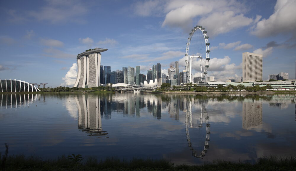 Un paisaje de Singapur 