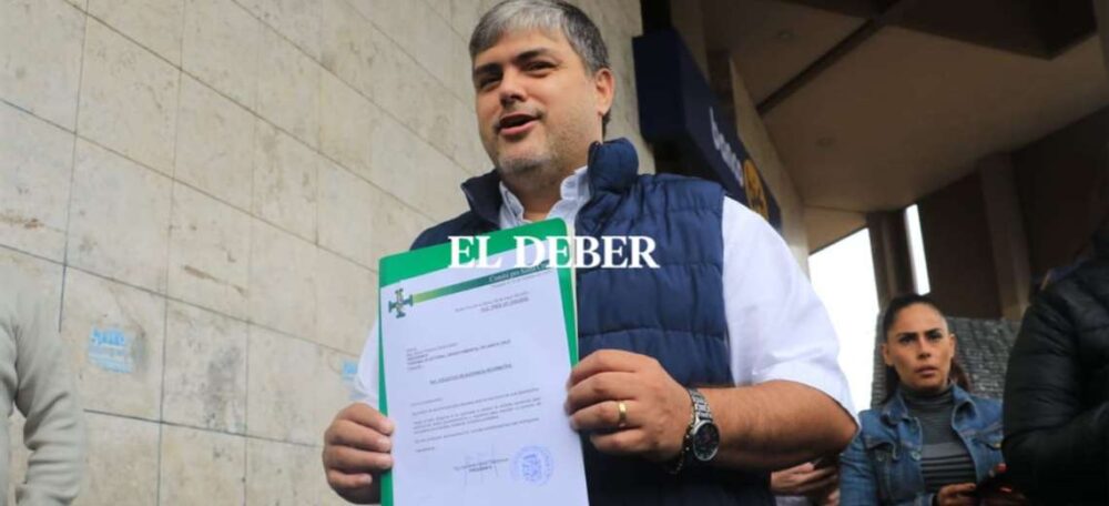 Cívicos inician trámite para el revocatorio contra Luis Arce | El Deber
