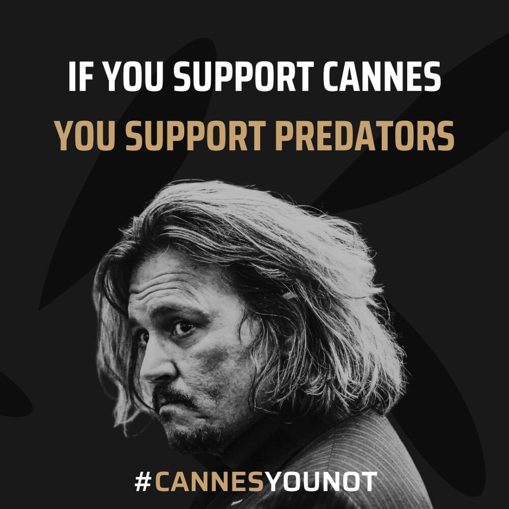 La periodista Eve Barlow hizo una compaña asegurando que Cannes "apoya a los depredadores"Foto: Instagram/Eve Barlow