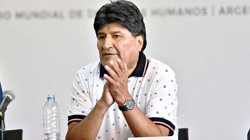 El expresidente Evo Morales, en una fotografía de archivo./ EFE