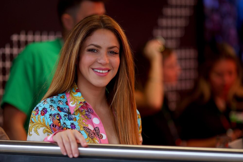 Shakira asistió al Gran Premio de España de Fórmula 1 en el Circuito de Barcelona-Cataluña, en Montpeló. (Photo by Eric Alonso/Getty Images)