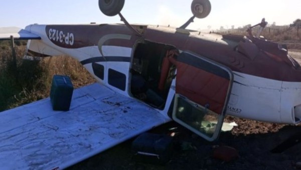 Nacoavioneta boliviana que cayó en Argentina