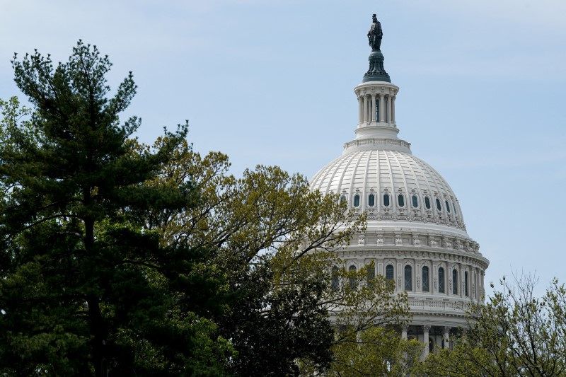 Edificio del Capitolio de Estados Unidos en Washington, Estados Unidos, donde se reúne el Congreso de ese país. Foto: Reuters.