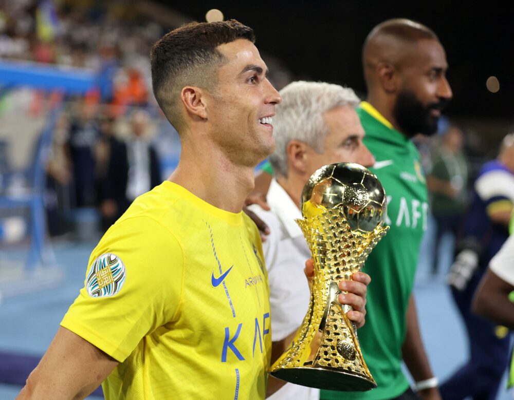 Cristiano Ronaldo se consagró campeón con Al-Nassr de la Copa de Campeones de Clubes Árabes (REUTERS/Stringer)