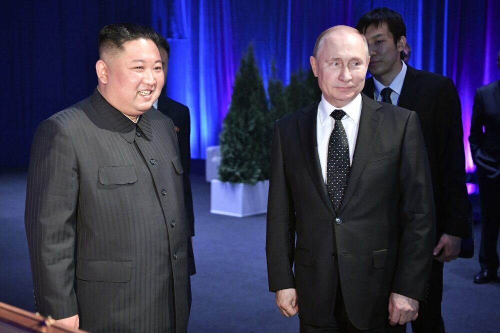 Kim Jong-un y Vladimir Putin en Vladivostok (Sputnik/EFE)