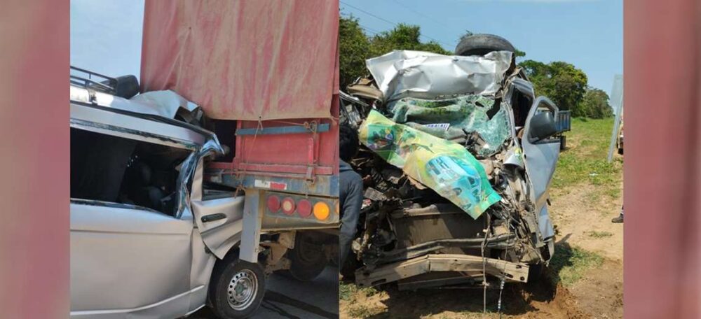 Accidente entre un trufi y un camión en San Julián deja dos heridos de gravedad | El Deber