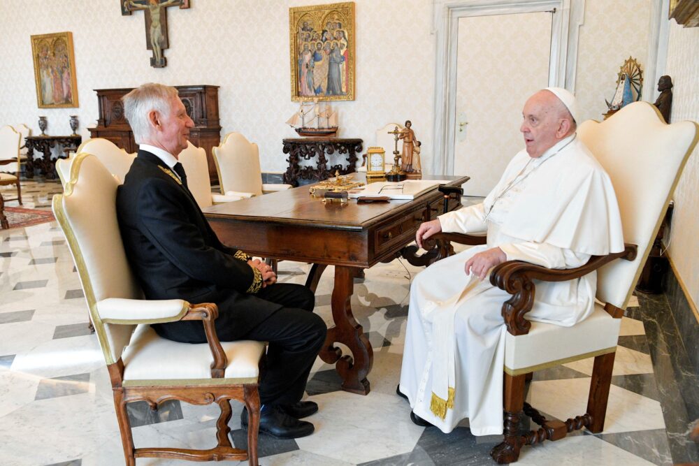 La entrega de credenciales fue este lunes en el Vaticano