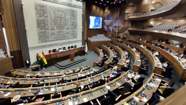 Asamblea Legislativa Plurinacional. Foto: Cancillería