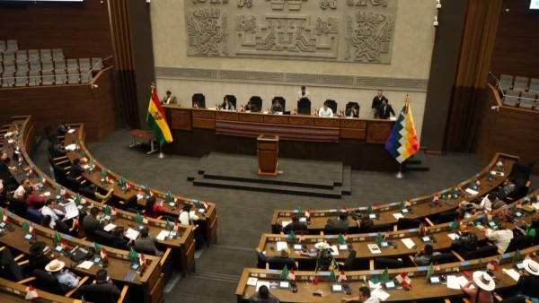 Sesión de la Asamblea Legislativa. Foto: Cámara de Diputados