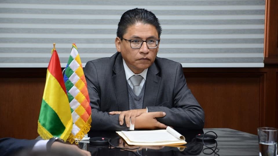 El ministro de Justicia, Iván Lima./ ARCHIVO ABI