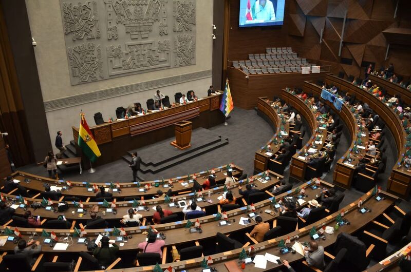 Choquehuanca convoca a las fuerzas políticas del Legislativo a dialogar sobre la situación tras finalizar mandato de magistrados