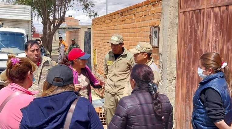 Rescataron a los perros que se encontraban abandonados/Foto: Policía