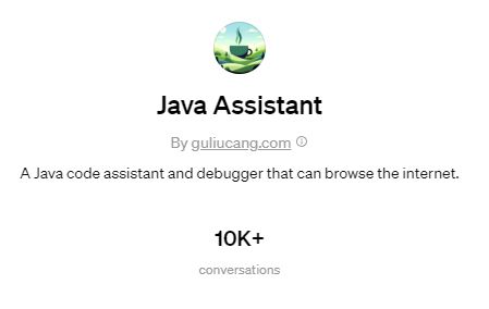 Asistente de JAVA desde ChatGPT
