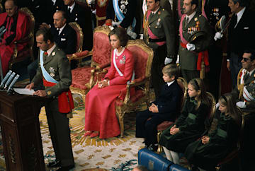 Don Juan Carlos, proclamado Rey