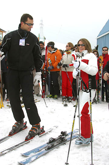 Don Felipe y doña Letizia esquiando en los Pirineos