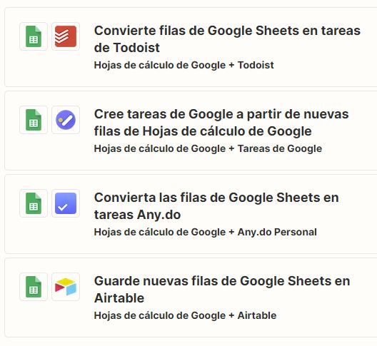 Integrando Sheets con Gestión de Proyectos