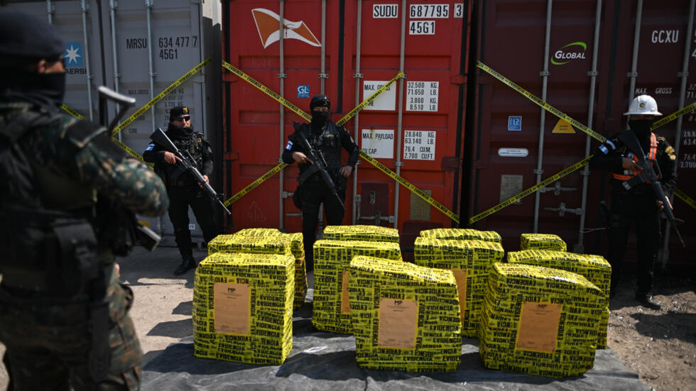 Guatemala incauta más de media tonelada de cocaína procedente de Costa Rica