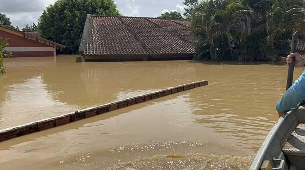 Agua del río Acre sube a niveles históricos e inunda Cobija | Los Tiempos