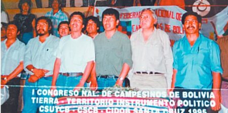 El IPSP nació en 1995 sin la presencia de Evo Morales