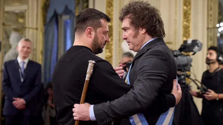 Javier Milei planea viajar a Ucrania para reunirse con Volodimir Zelenski | TN