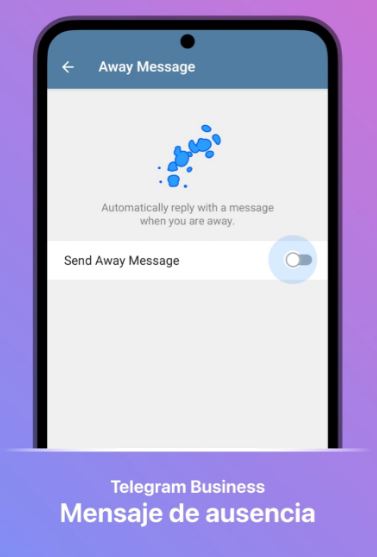 Respuesta automática en Telegram Business