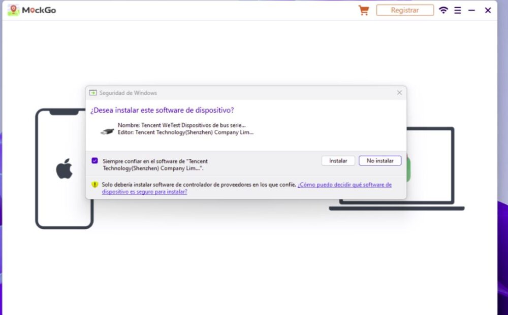 Instalación de Foneazy MockGo