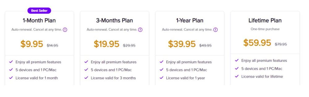 precios de Foneazy MockGo