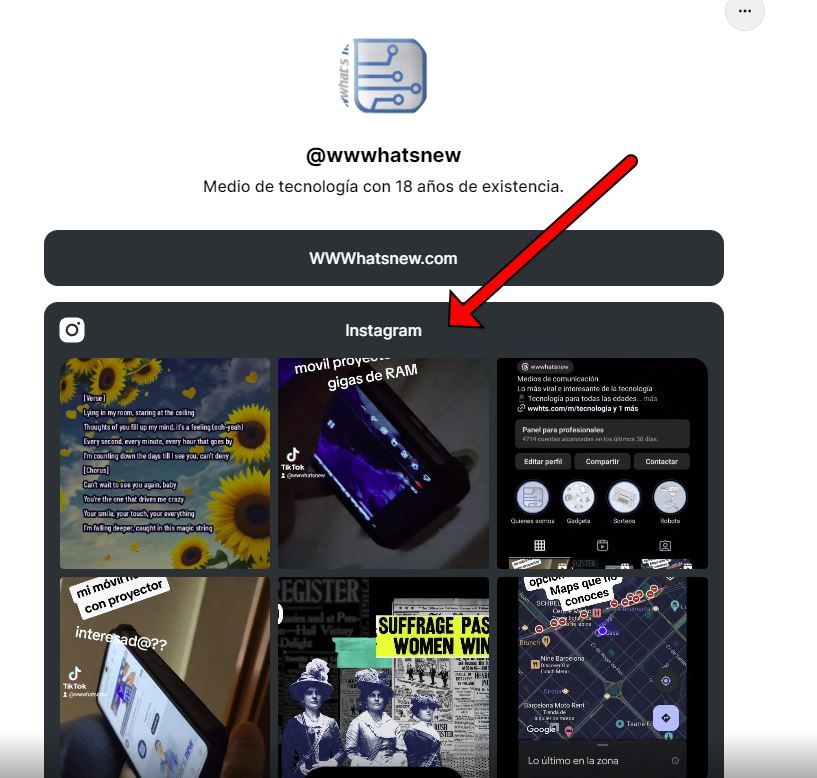 instagram de WWwhatsnew en Linktree