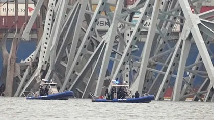 Las autoridades de EEUU hallaron los cuerpos de dos de las víctimas del derrumbe del puente de Baltimore