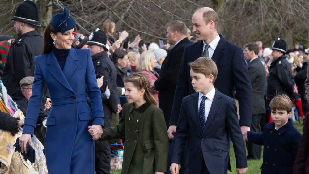 Kate Middleton, Guillermo y sus hijos