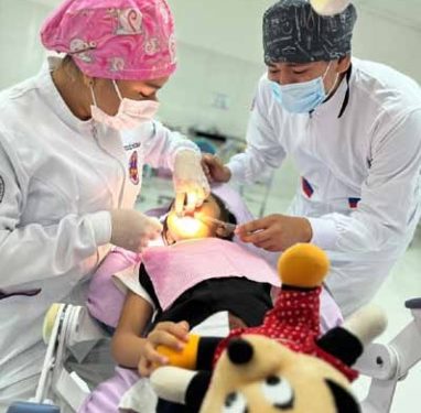 Más de 130 niños recibieron atención odontológica gratuita