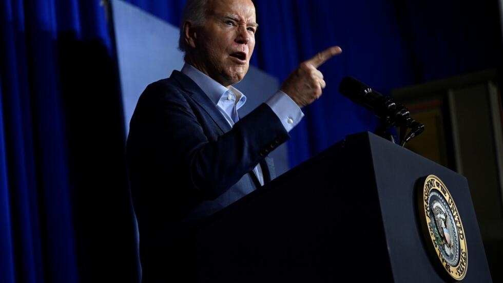 El presidiente Joe Biden refuerza sus diferencias con Donald Trump durante un evento de campaña en Scranton, Pennsylvania.