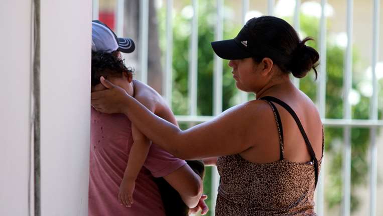 Pacientes en el centro San Luis. Fotos: Ricardo Montero