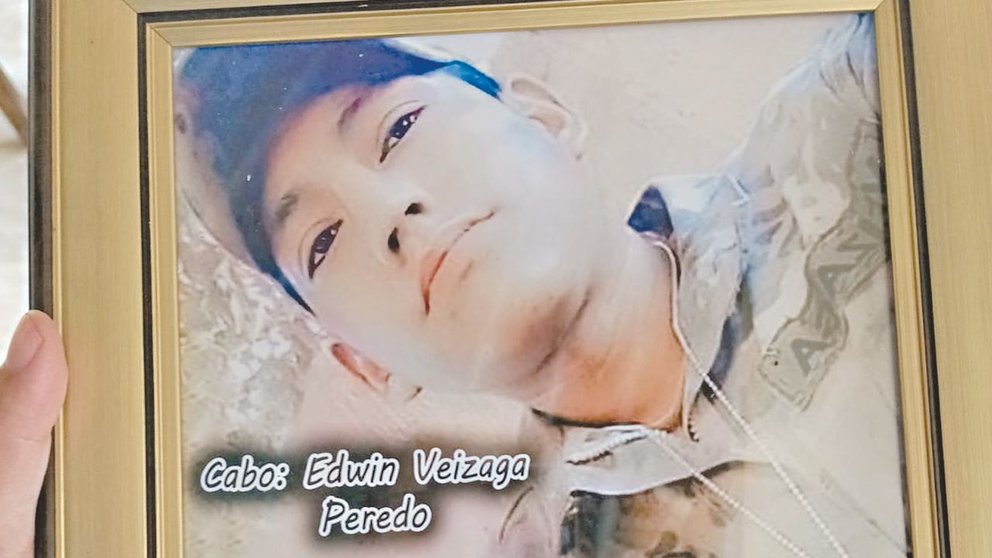 Edwin Veizaga Peredo, soldado fallecido el 26 de diciembre de 2023 en un cuartel de San Matías, en Santa Cruz./ MARIELA COSSÍO