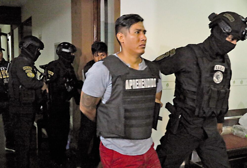 Nabor López, líder de la organización criminal que sembró terror en el Trópico de Cochabamba. /  MINISTERIO DE GOBIERNO