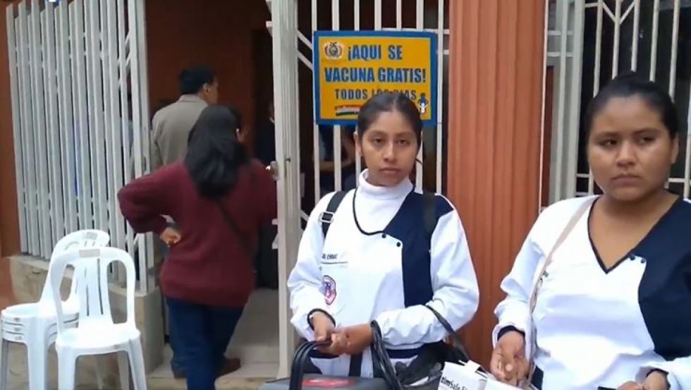 Comienza distribución masiva de vacunas contra la influenza en Tarija