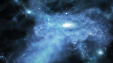 Observan por primera vez el nacimiento de las galaxias más tempranas del universo