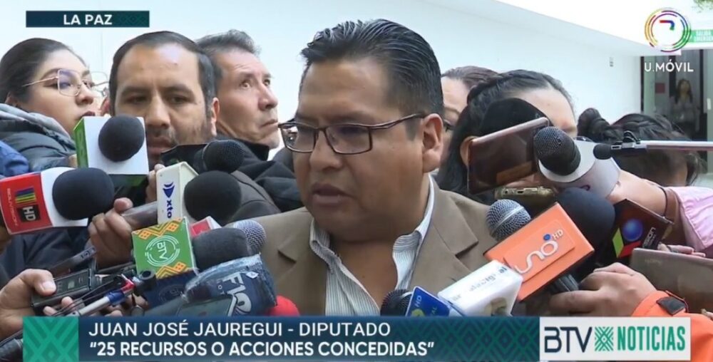 Jauregui reprocha “doble moral” de senadores afines a Evo en proceso de renovación de autoridades judiciales 