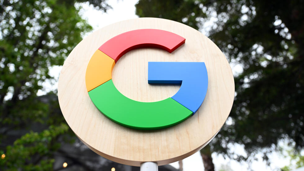 El logotipo de Google, fotografiado en su conferencia anual de desarrolladores, en Mountain View (California, EEUU) el 10 de mayo de 2023