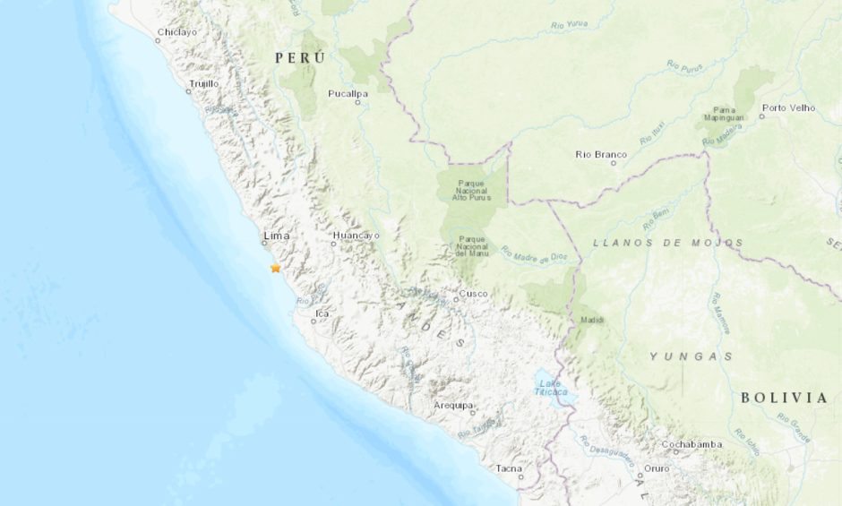 sismo Perú